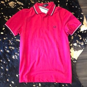 (New) Fred Perry red polo